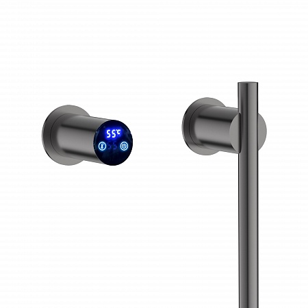 Рондо П2 350х760 электро Полотенцесушитель TERMINUS Оружейная сталь Жуковский - фото 4