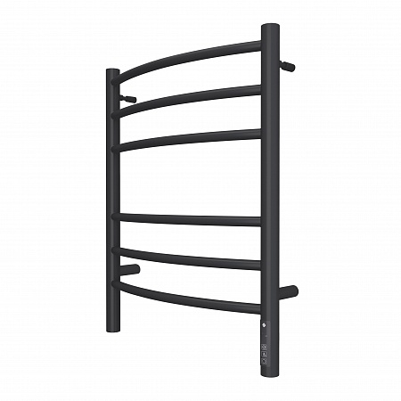 Классик П6 450х600 электро КС ЧЕРНЫЙ МУАР Полотенцесушитель TERMINUS Жуковский - фото 1