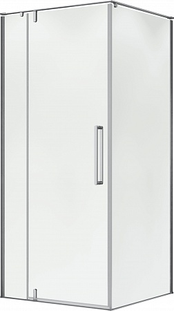 Душевой уголок распашной Terminus Альба 03 900х900х2200  квадрат хром Жуковский - фото 1