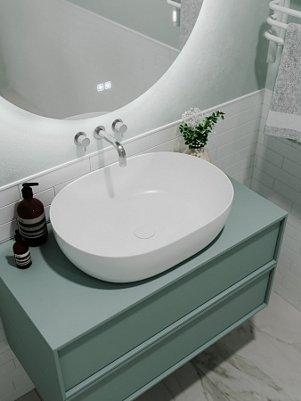 Раковина накладная Terminus Прато 600х415х140 Жуковский - фото 3