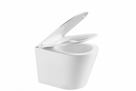 Подвесной унитаз безободковый Terminus Классик S 515х355 белый Жуковский - фото 5