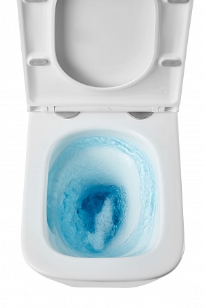 Подвесной унитаз безободковый Terminus Ватикан 490х340 белый Жуковский - фото 8