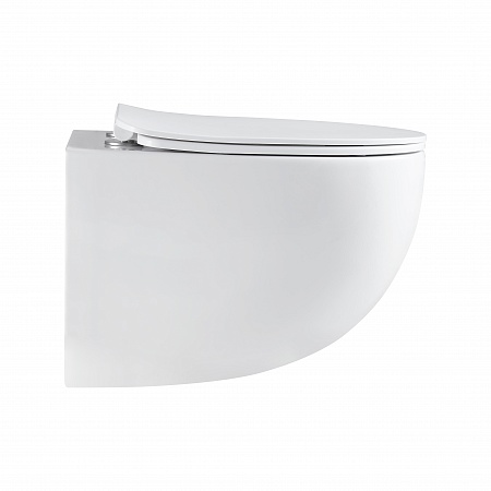 Подвесной унитаз безободковый Terminus Енисей Монолит 560х390 белый Жуковский - фото 4