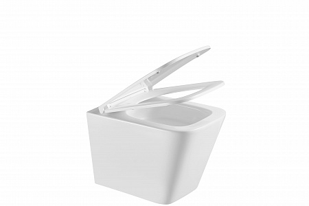 Подвесной унитаз безободковый Terminus Ватикан 490х340 белый Жуковский - фото 9