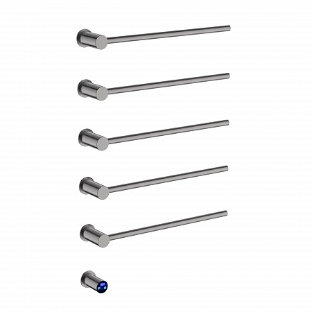 Аккорд П5 500х800 электро Полотенцесушитель TERMINUS Оружейная сталь Жуковский - фото 1