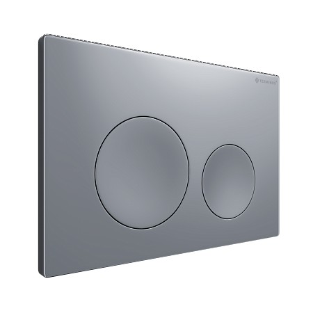 Клавиша смыва для инсталляции Terminus Классик кнопка круг цвет хром Жуковский - фото 2