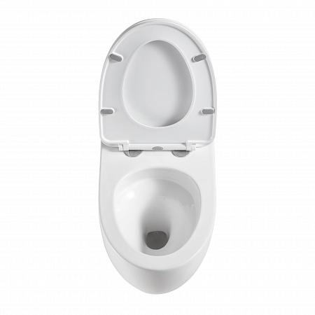 Подвесной унитаз безободковый Terminus Енисей Монолит 560х390 белый Жуковский - фото 3