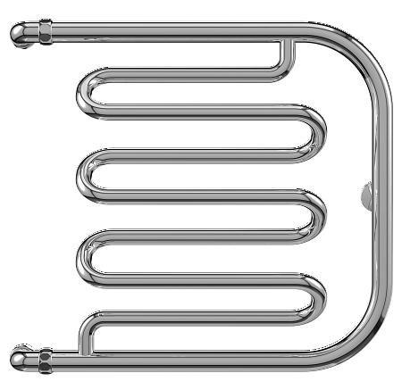 Фокстрот-Лиана AISI 500х500 Полотенцесушитель  TERMINUS Жуковский - фото 2