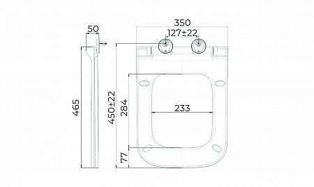 Сиденье для унитаза Terminus Ното цвет белый Жуковский - фото 7