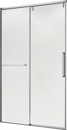 Душевая дверь в нишу слайдер Terminus Альба 01 1400х2200  хром Жуковский - фото 1