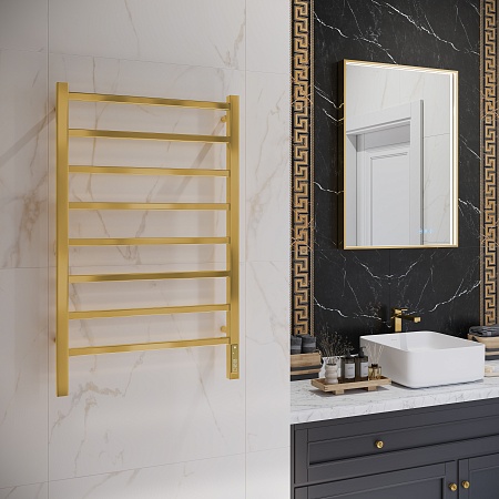 Ватикан П8 500х850 Электро Полотенцесушитель TERMINUS Брашированное золото Жуковский - фото 3 Ватикан П8 500х850 Электро Полотенцесушитель TERMINUS Брашированное золото Жуковский - фото 3