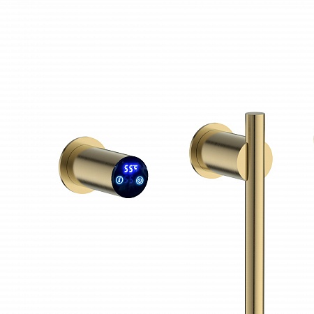 Рондо П2 350х760 электро Полотенцесушитель TERMINUS Брашированное золото Жуковский - фото 4