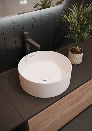 Раковина накладная Terminus Аврора 410х410х140 Жуковский - фото 3