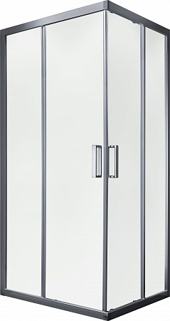 Душевой уголок слайдер Terminus Соренто 05 900х900х2000  квадрат хром Жуковский - фото 1