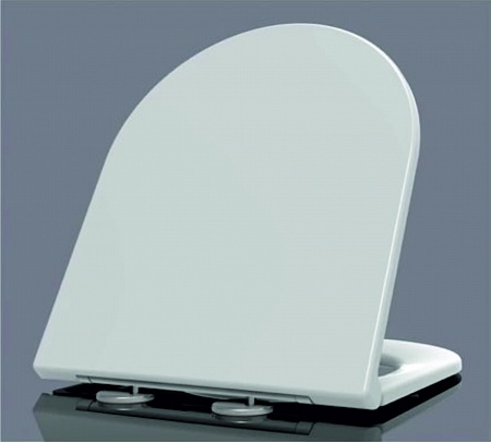 Сиденье для унитаза Terminus Аврора цвет белый  Жуковский - фото 1